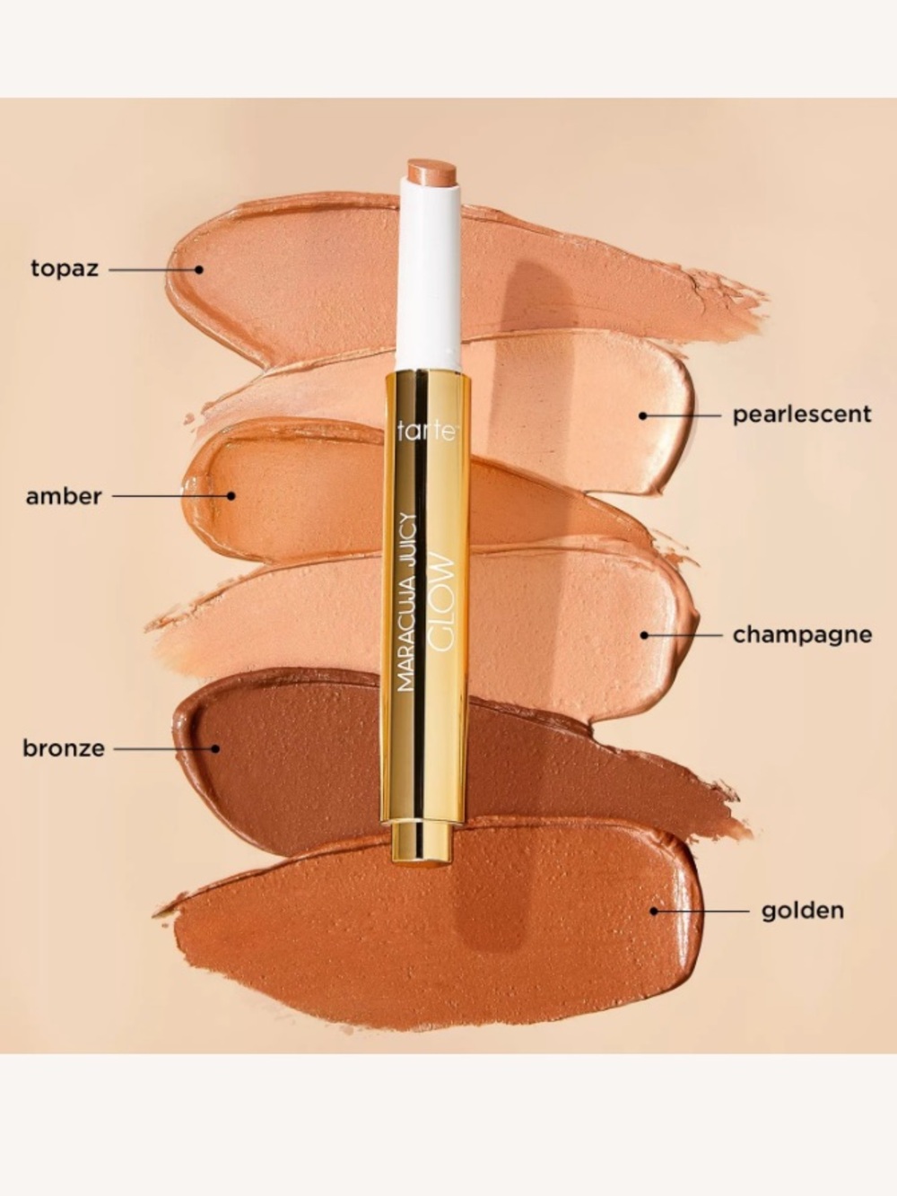 TARTE | “Pearlescent Glow” Maracuja Juicy Glow Highlighter NEW NWT NIB